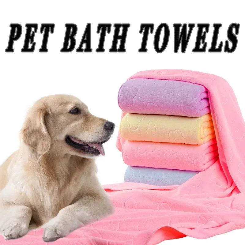 Soft Pet Bath Towel