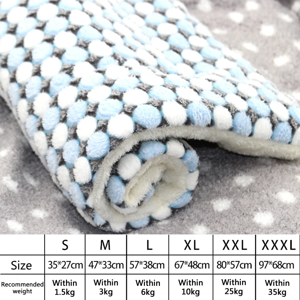 Soft Cotton Cat Bed Mat