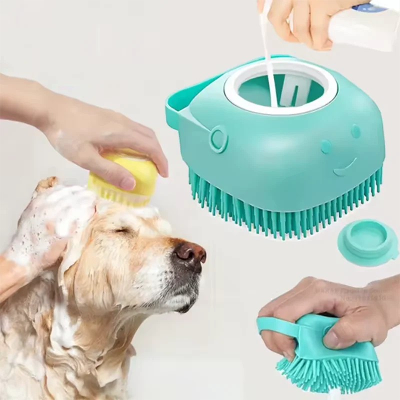 Silicone Pet Grooming Brush