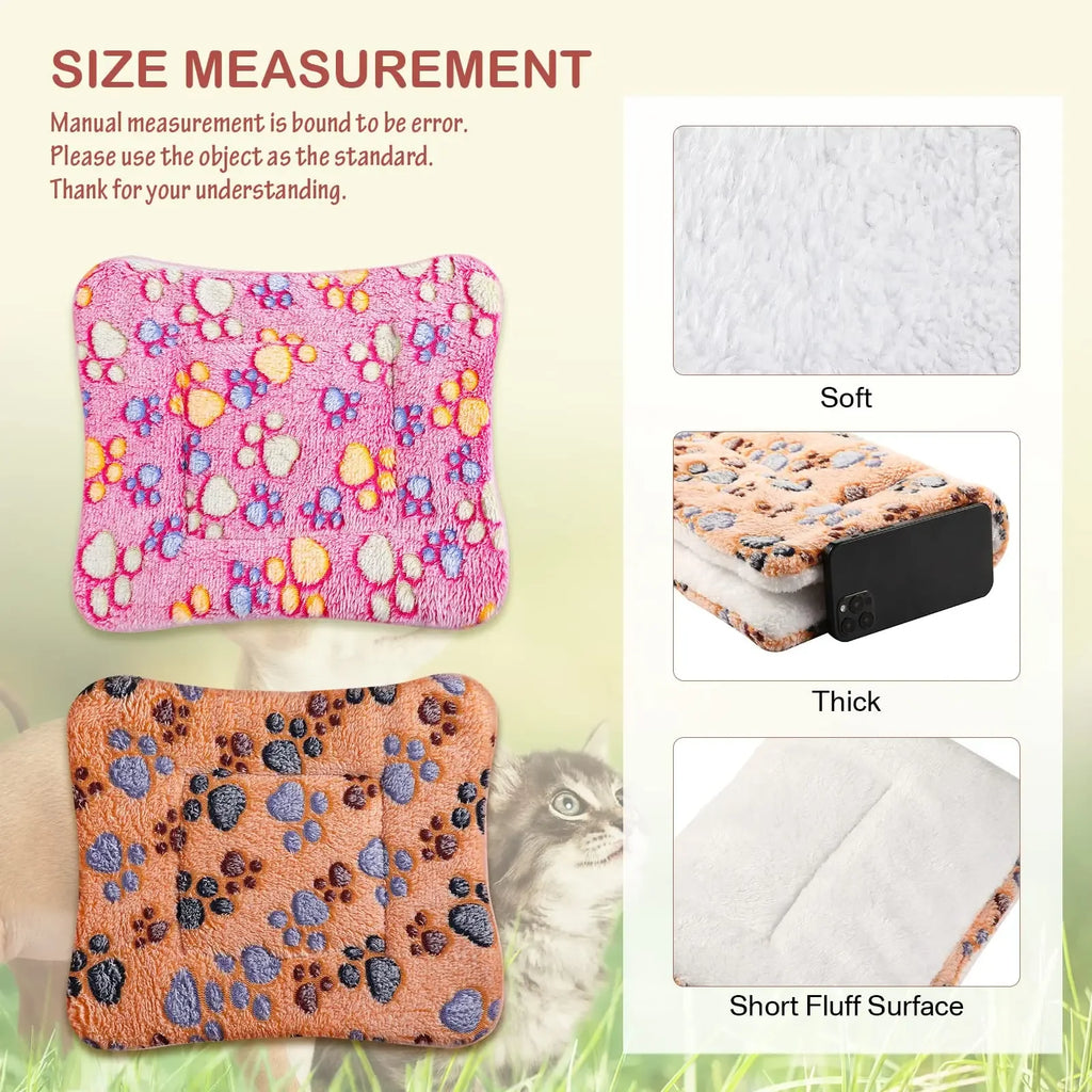 Soft Cotton Cat Bed Mat