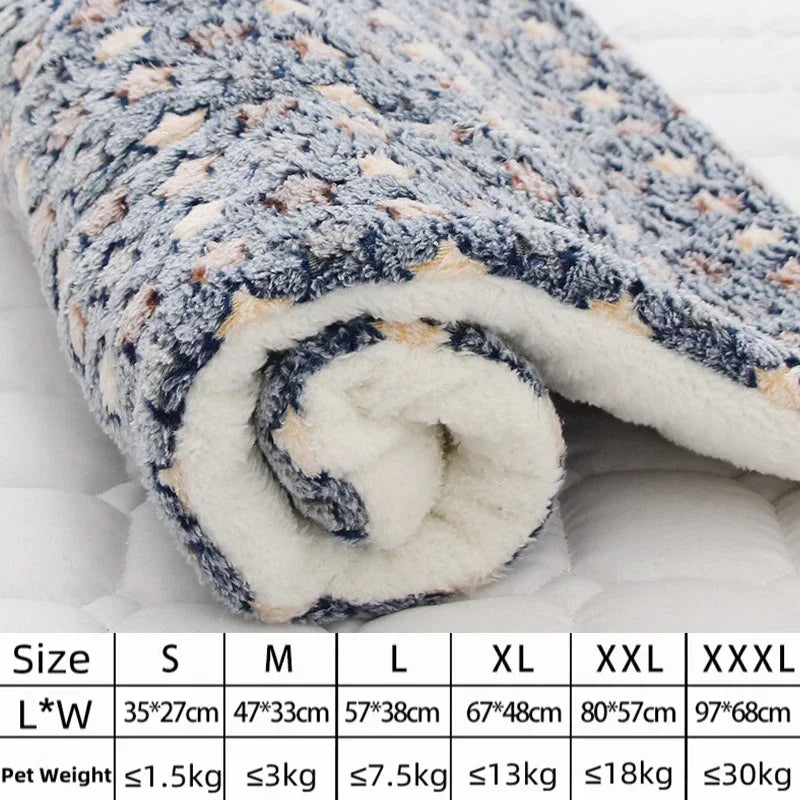 Soft Cotton Cat Bed Mat