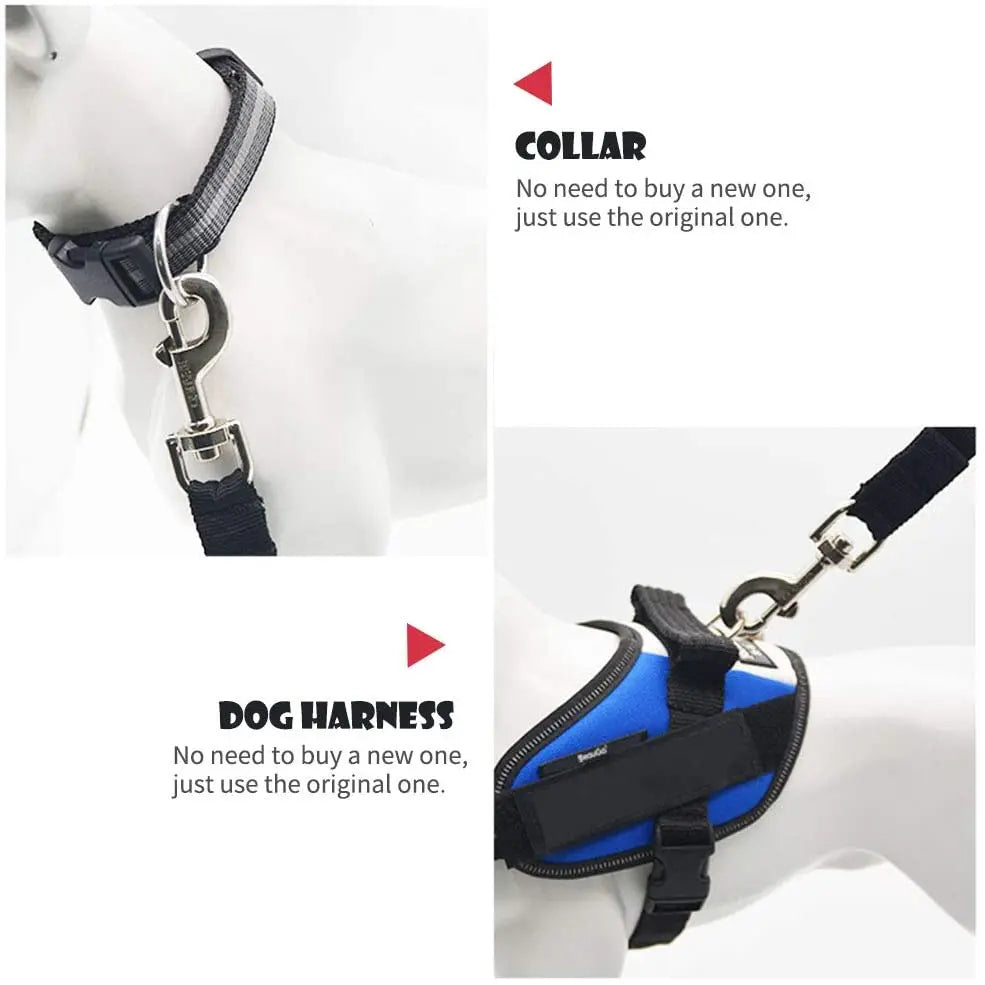 Adjustable Pet Car Seat Belt / Harness Clip