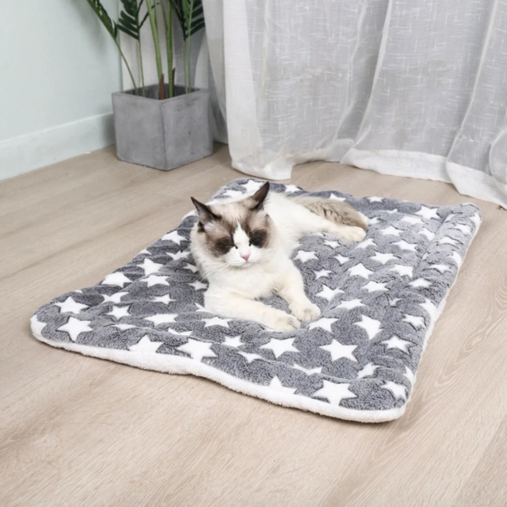Soft Cotton Cat Bed Mat