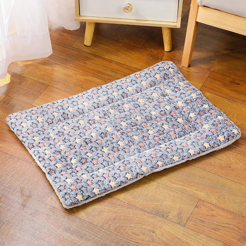 Soft Cotton Cat Bed Mat