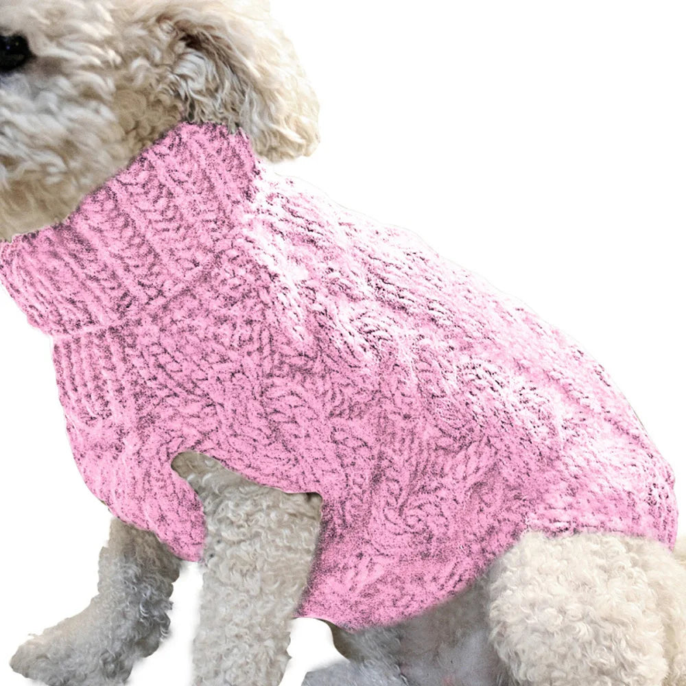 CozyTwist Dog Sweater