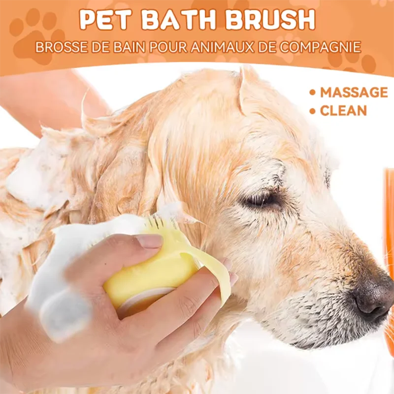 Silicone Pet Grooming Brush