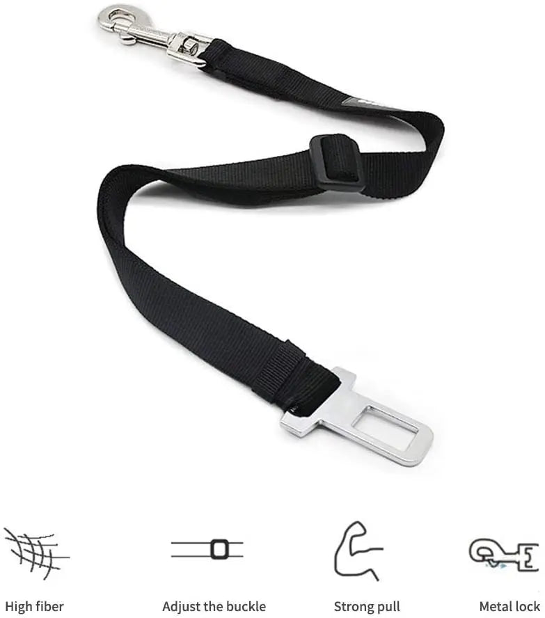 Adjustable Pet Car Seat Belt / Harness Clip