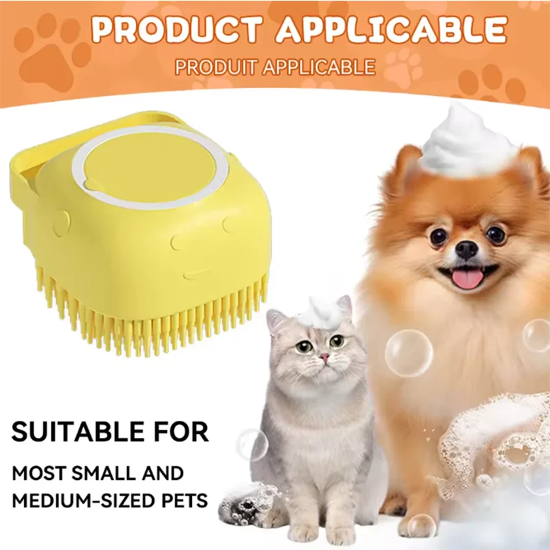 Silicone Pet Grooming Brush