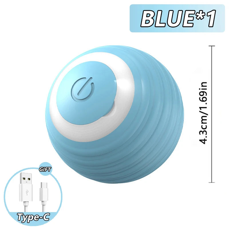 SpeedyTail 2-in-1 Interactive Cat Ball