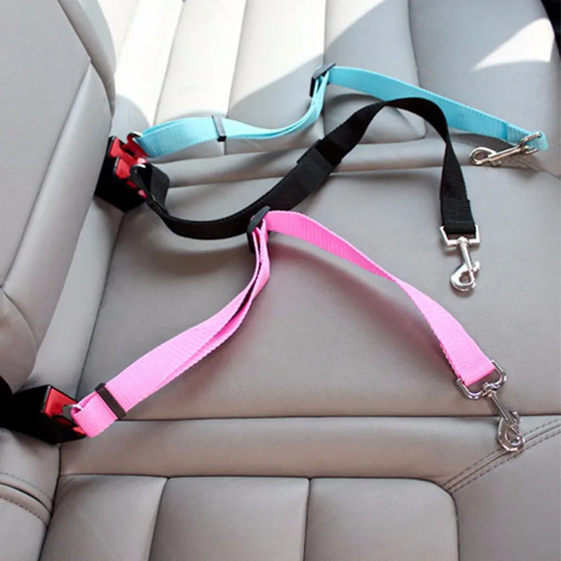 Adjustable Pet Car Seat Belt / Harness Clip