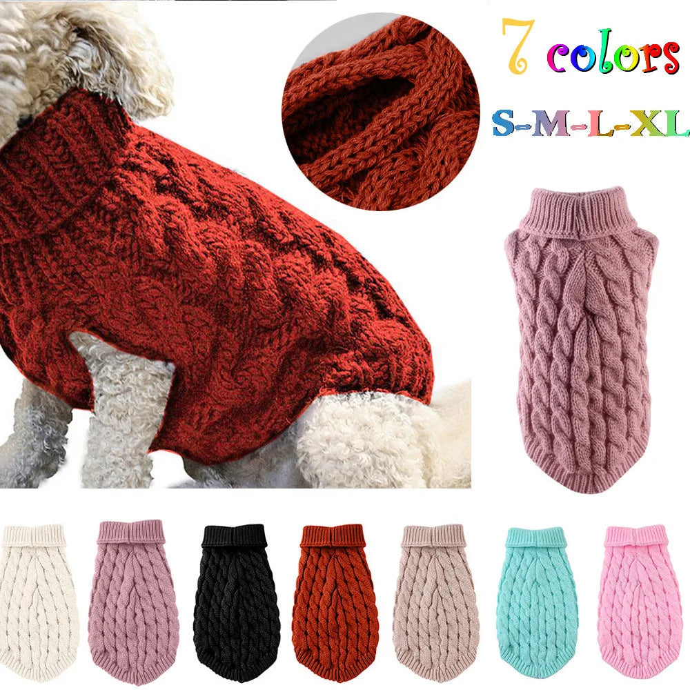 CozyTwist Dog Sweater