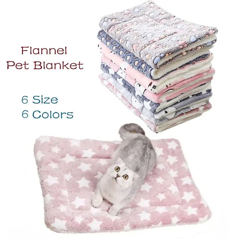 Soft Cotton Cat Bed Mat
