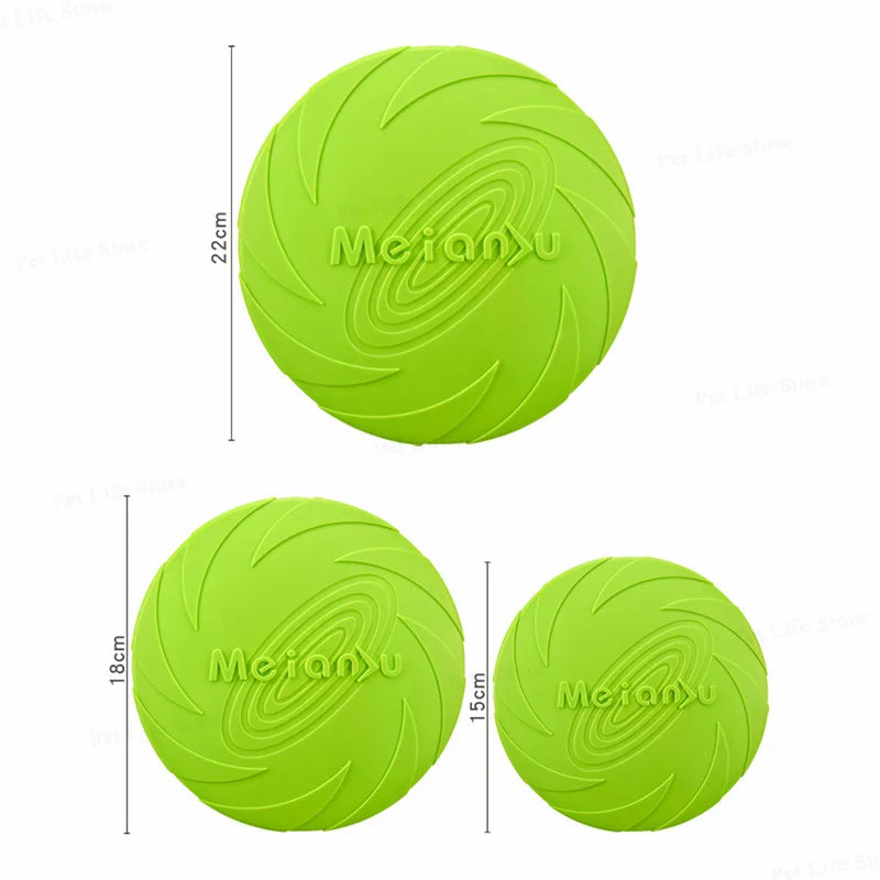 OUZEY FlyDisc Dog Toy