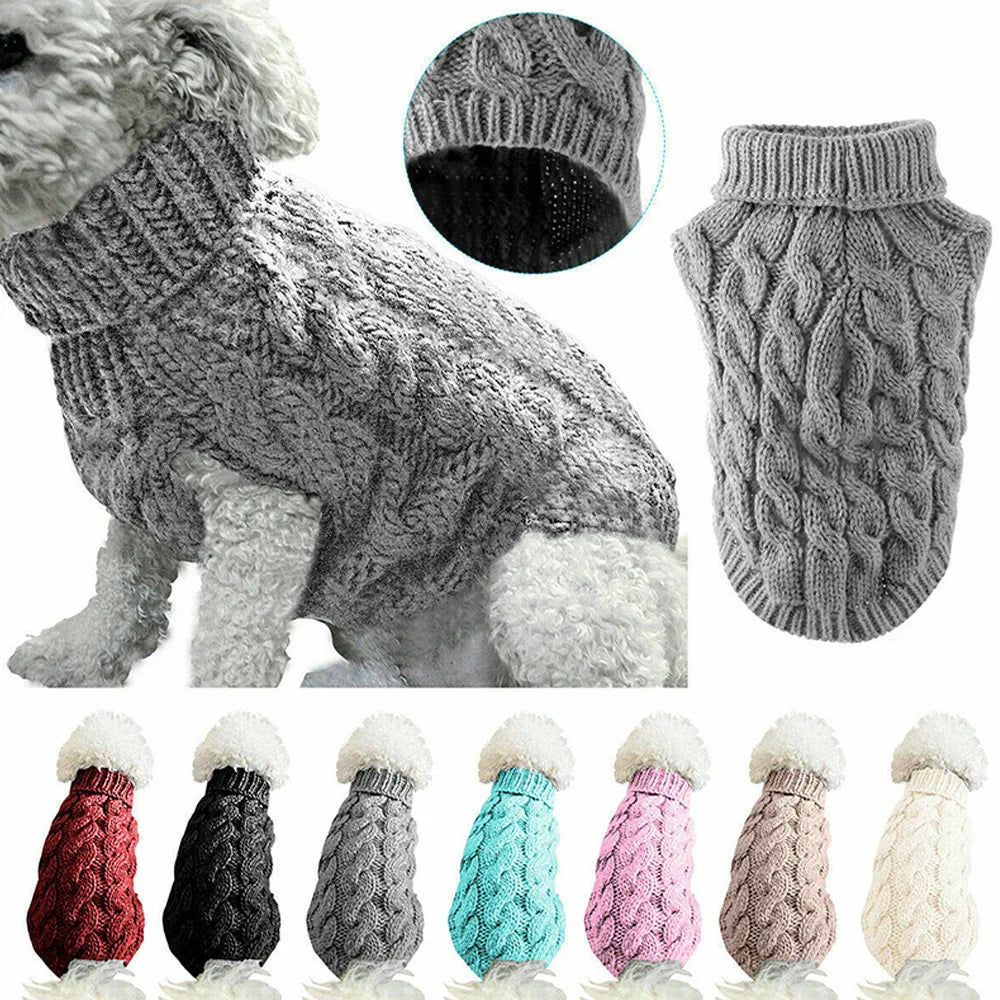 CozyTwist Dog Sweater